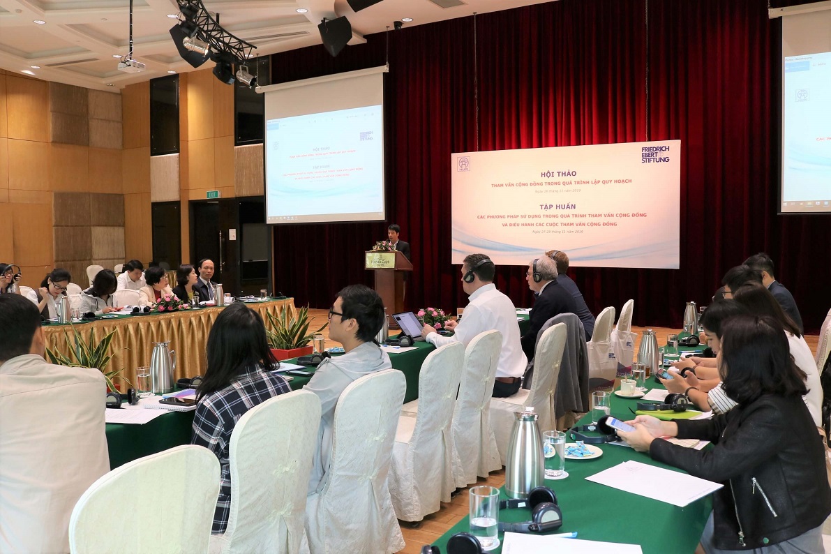 Bürgerbeteiligung im Planungsprozess - Workshop und Trainingsveranstaltung in Hanoi